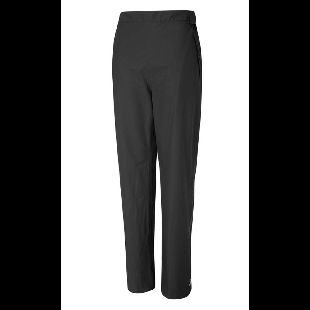 New PING Golf SensorDry Juno Pants Waterproof Windproof Breathable Pockets Black